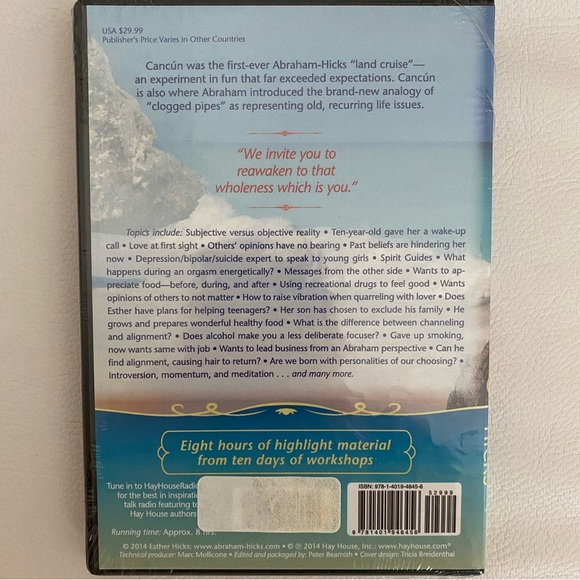 Abraham Hicks DVD set- New in factory sealed wrap. - Picture 3 of 3